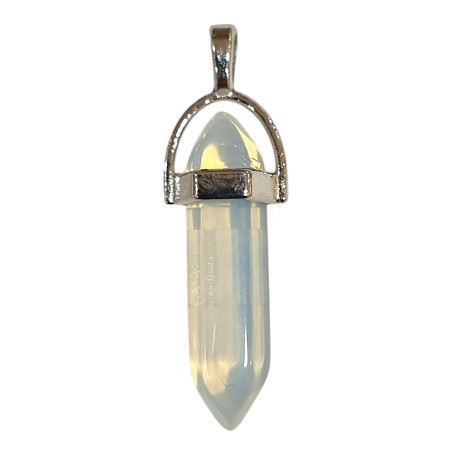 Pendentif Verre de Murano Pointe Opaline