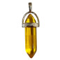 Pendentif Verre de Murano Pointe Jaune