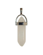 Pendentif Verre de Murano Pointe Blanche