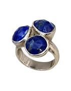 Bague Lapis-lazuli Argent 925 Taille 57