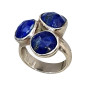 Bague Lapis-lazuli Argent 925 Taille 57