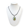 Pendentif Médaillon Bakélite Saint Christophe sur Cordon