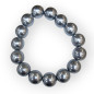 Bracelet Perles de Majorque Grises 14mm