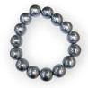 Bracelet Perles de Majorque Grises 14mm