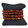 Bracelet Ambre Cognac Bébé avec Fermoir Sécurisé