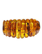 Bracelet Ambre Baltique Lamelles