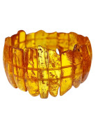 Bracelet Ambre Baltique Lamelles