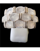 Bague Pierre de lune argent 925 Taille 57