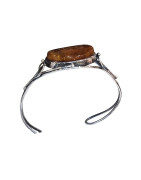 Bracelet Ambre Baltique Argent 925