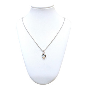 Pendentif Opale avec Chaine Argent 925