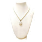 Pendentif Opale Ovale avec Chaine Argent 925