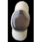 Bague Pierre de lune grise argent 925 Taille 56
