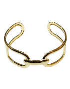 Bracelet Jonc Plaqué Or Largeur 20mm