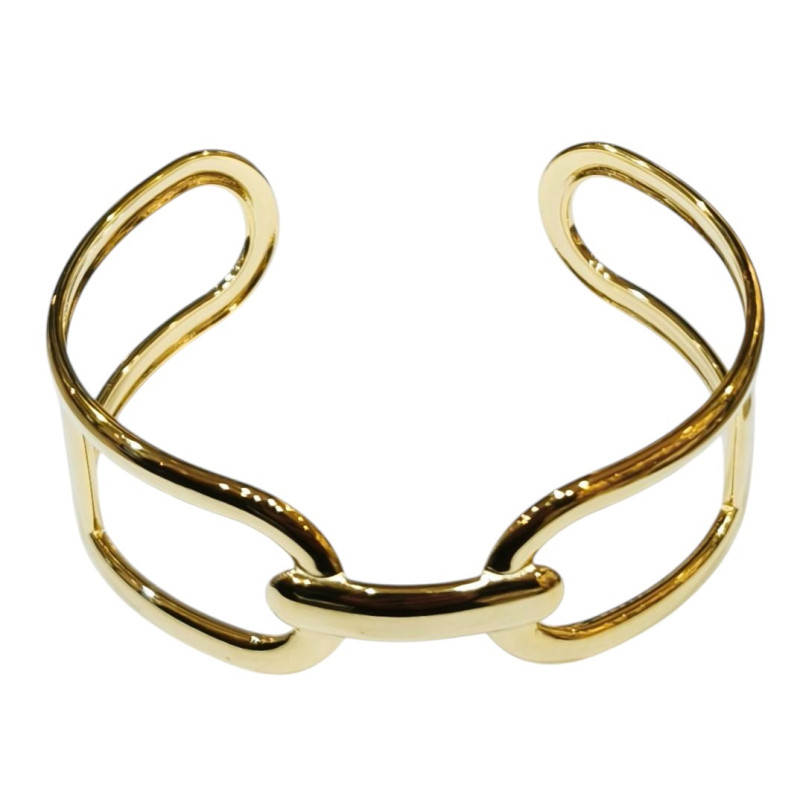 Bracelet Jonc Plaqué Or Largeur 20mm