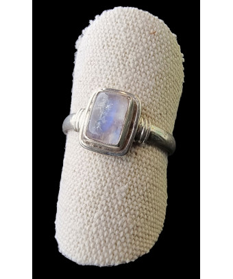 Bague Pierre de lune argent 925