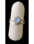 Bague Pierre de lune argent 925 Taille 52