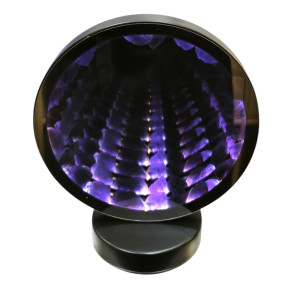 Veilleuse Zen Miroir Améthyste Eclairage LED USB