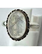 Bague Pierre de lune argent 925 Taille 58