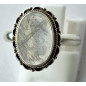 Bague Pierre de lune argent 925 Taille 58
