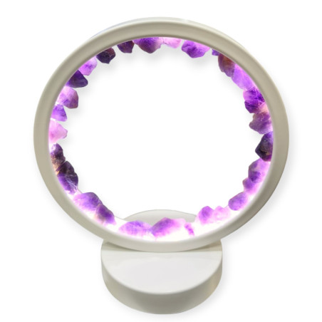 Veilleuse Zen Améthyste Eclairage LED USB