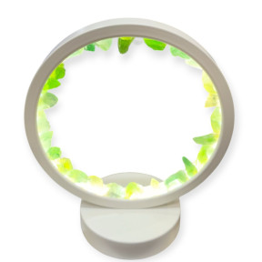 Veilleuse Zen Fluorite Verte Eclairage LED USB