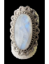 Bague Pierre de lune argent 925 Taille 59