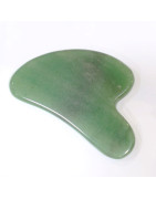Gua Sha de Massage Aventurine Verte