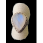 Bague Pierre de lune argent 925 Taille 58