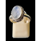 Bague Pierre de lune argent 925 Taille 58