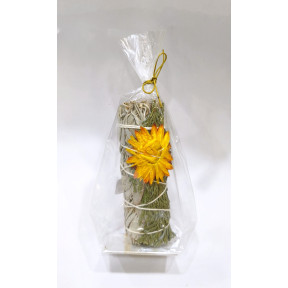 Sauge Blanche Cèdre et Fleur Jaune