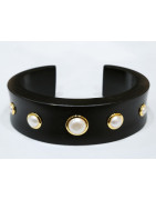 Bracelet Perle d'Eau Douce Bois Collection NIIKI PARIS