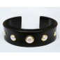 Bracelet Perle d'Eau Douce Bois Noir Collection NIIKI PARIS