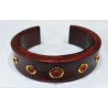 Bracelet Cornaline Bois Collection NIIKI PARIS