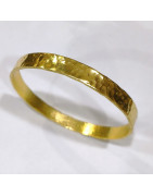 Bracelet Jonc Laiton Plaqué Or Collection NIIKI PARIS