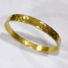 Bracelet Jonc Laiton Plaqué Or Collection NIIKI PARIS