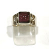 Bague Grenat Argent 925 Taille 50