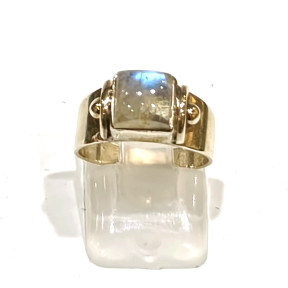 Bague Pierre de Lune Argent 925 Taille 50