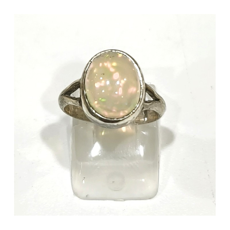 Bague Opale Argent 925 Taille 56