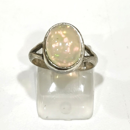 Bague Opale Argent 925 Taille 56