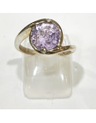 Bague Améthyste Argent 925