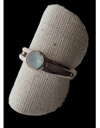 Bague Pierre de lune argent 925 Taille 58