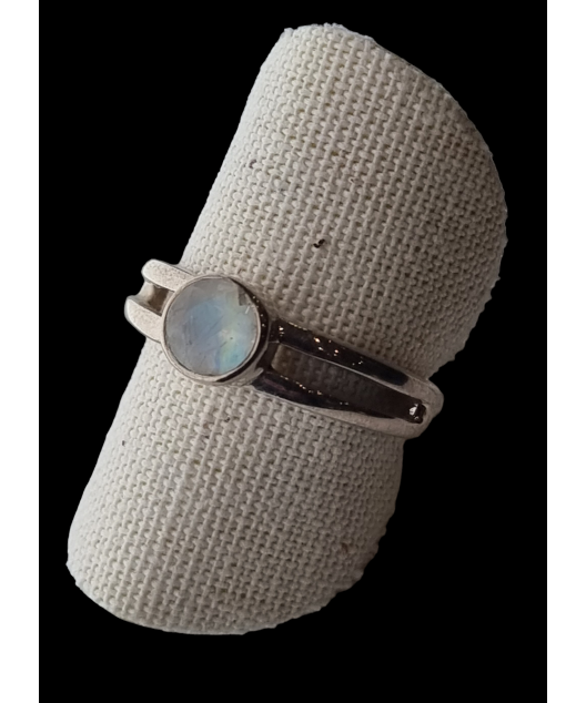 Bague Pierre de lune argent 925 Taille 58