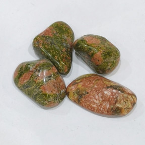 Pierre roulée Unakite