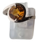 Bague Opale de feu Argent 925 Taille 54