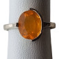Bague Opale de feu Argent 925 Taille 54