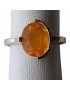 Bague Opale de feu Argent 925 Taille 54