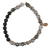 Bracelet Tourmaline et Quartz Rutile Gamme Bien-Être Bouclier Vital