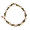 Bracelet Labradorite Quartz Rose Gamme Bien-Être Lâcher Prise