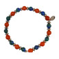 Bracelet Azurite Jaspe Rouge Gamme Bien-Être Sixième Sens