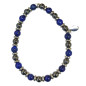 Bracelet Hématite Lapis-Lazuli Gamme Bien-Être Anti Déprime